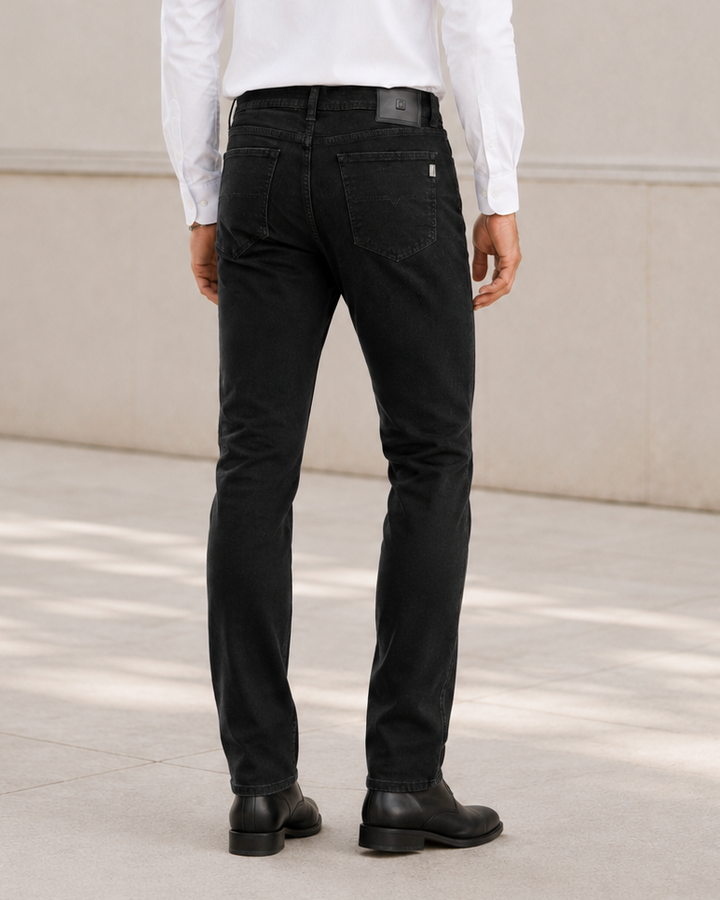 jean negro skinny hombre