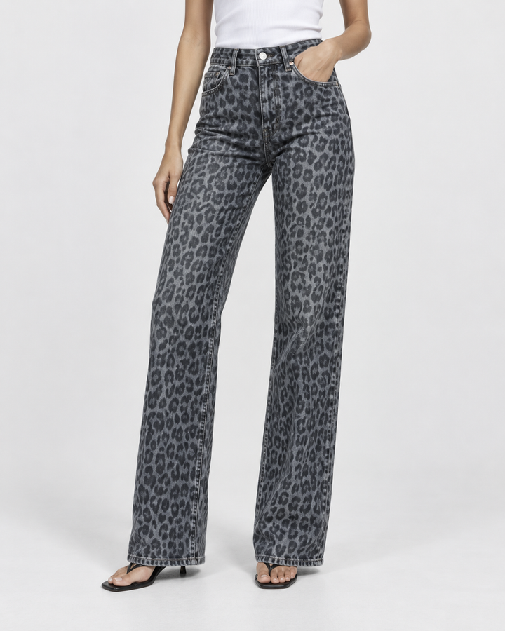 Pantalón Dama  Estampado Animal Print  Esencial