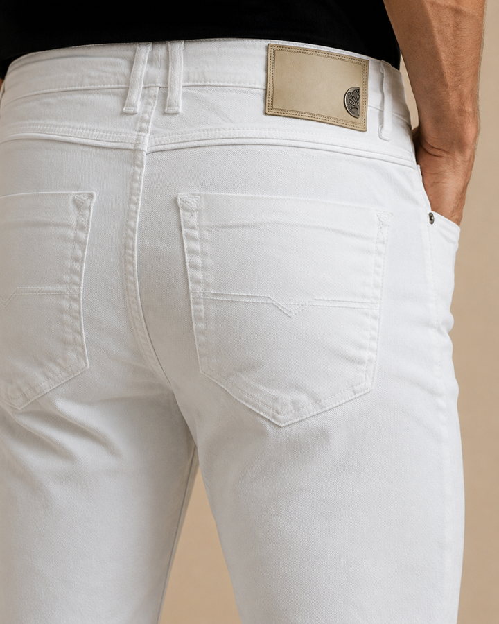 Jean skinny  Blanco Premium Stretch Cotton - Purple Rain