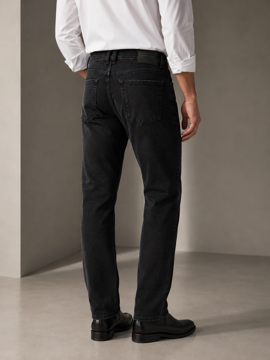 Jean Hombre Recto Midnight / NEGRO - Purple Rain