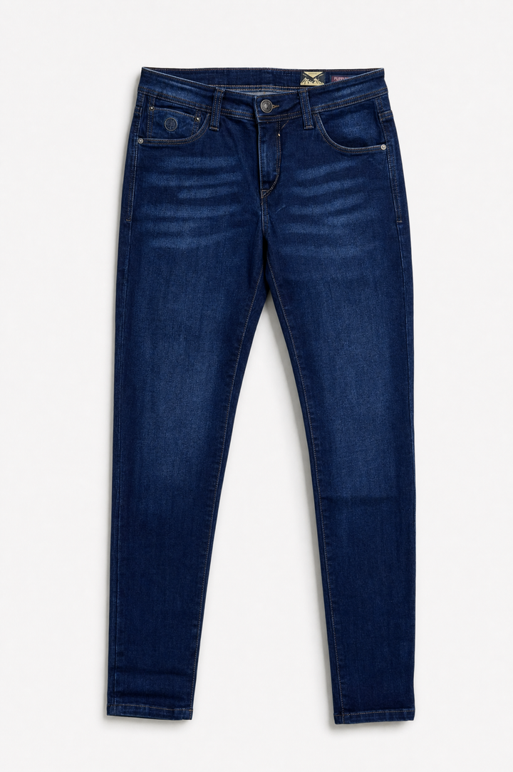 Jean Skinny Fit para Hombre Azul Oscuro | Purple Rain
