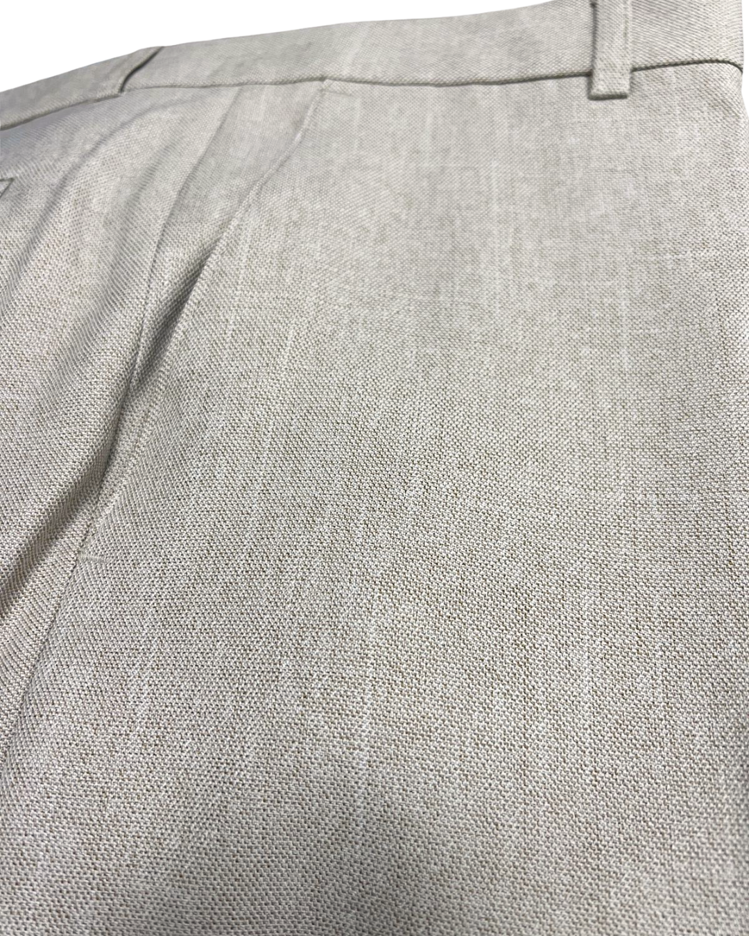 Pantalón Sastre Essential Fit Beige texturizado - Purple Rain