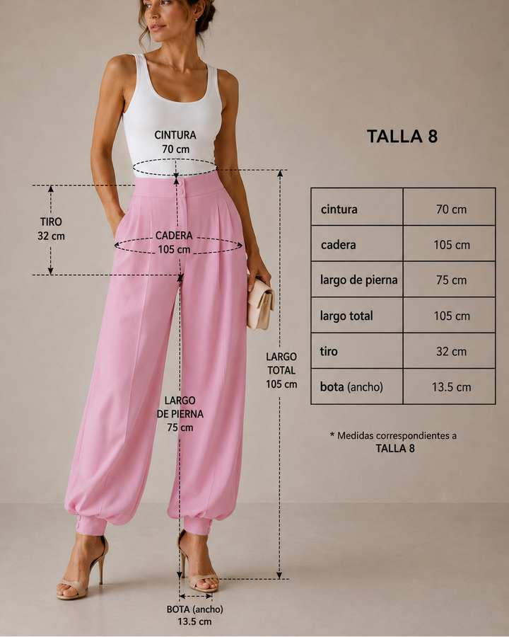 Pantalón Dama Balloon Milano