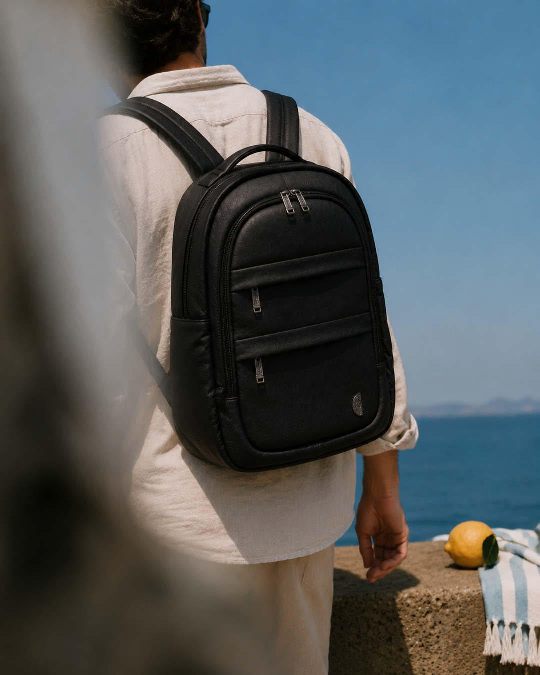 Morral Ejecutivo Negro - Purple Rain