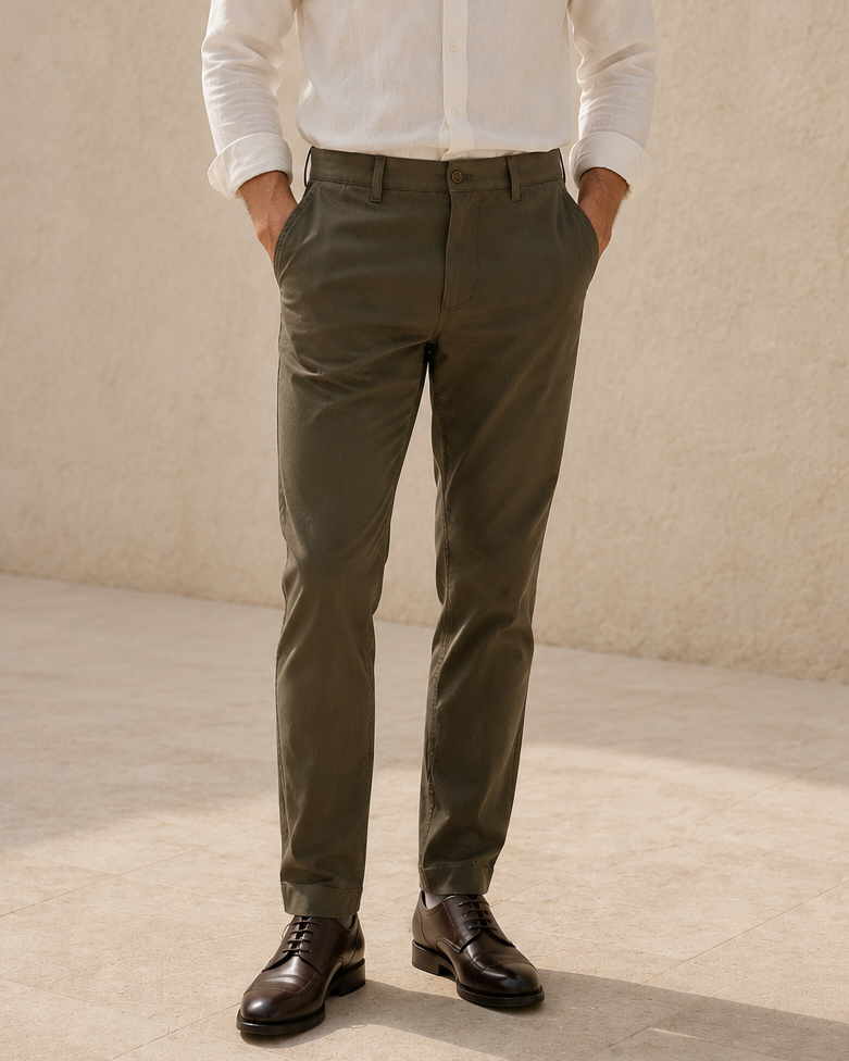 pantalón clásico hombre