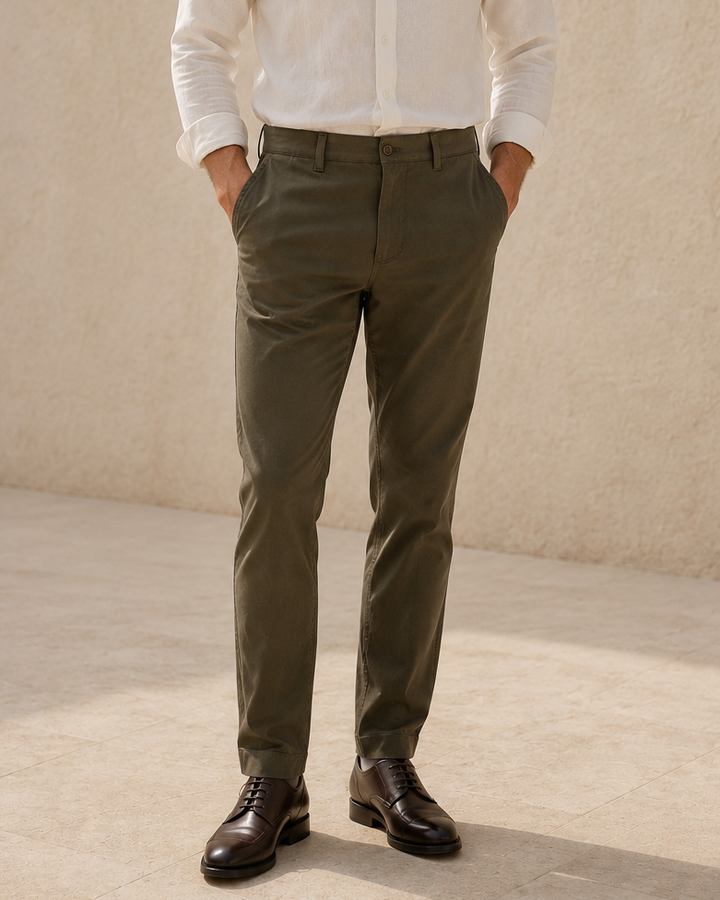 pantalón clásico hombre