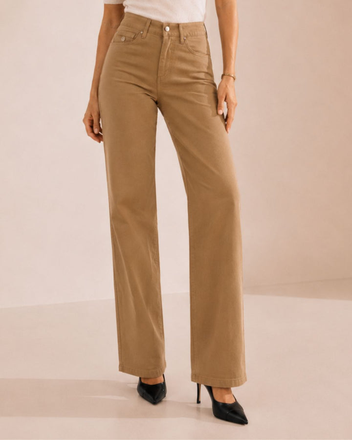 pantalón drill negro dama 