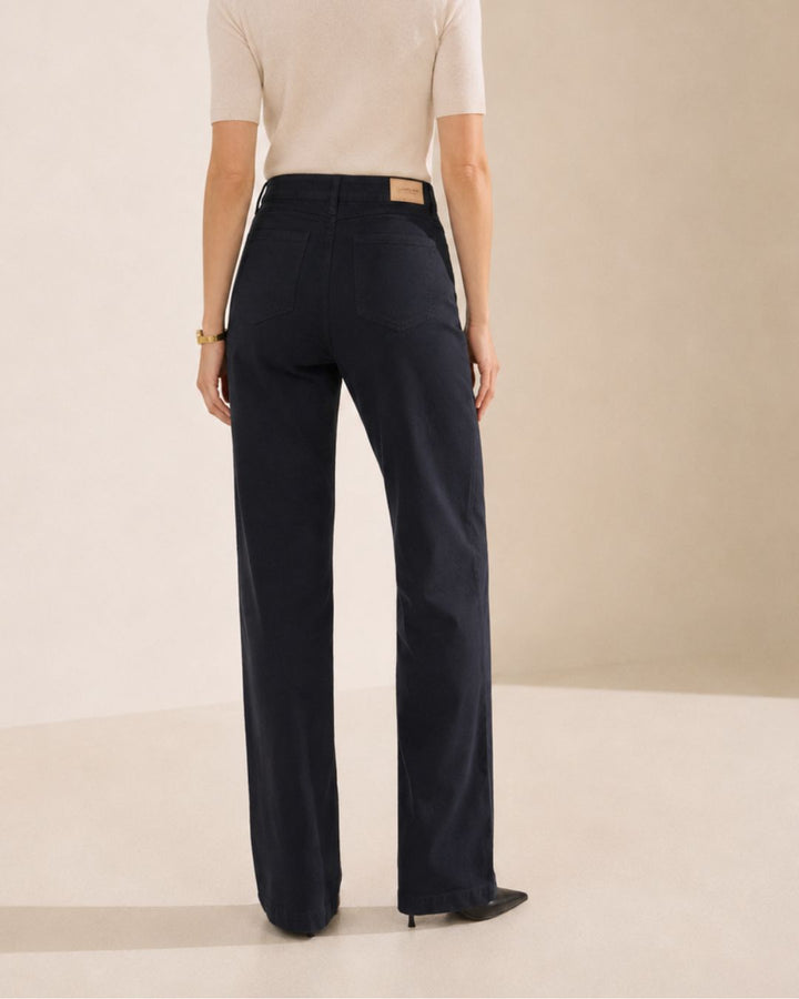 pantalón drill negro dama 