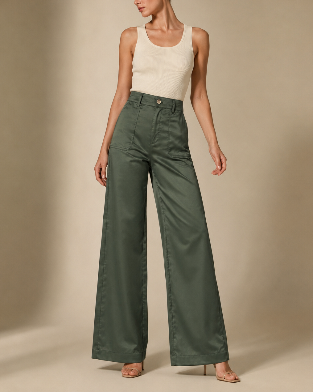 pantalón 97% poliéster 3% spandex