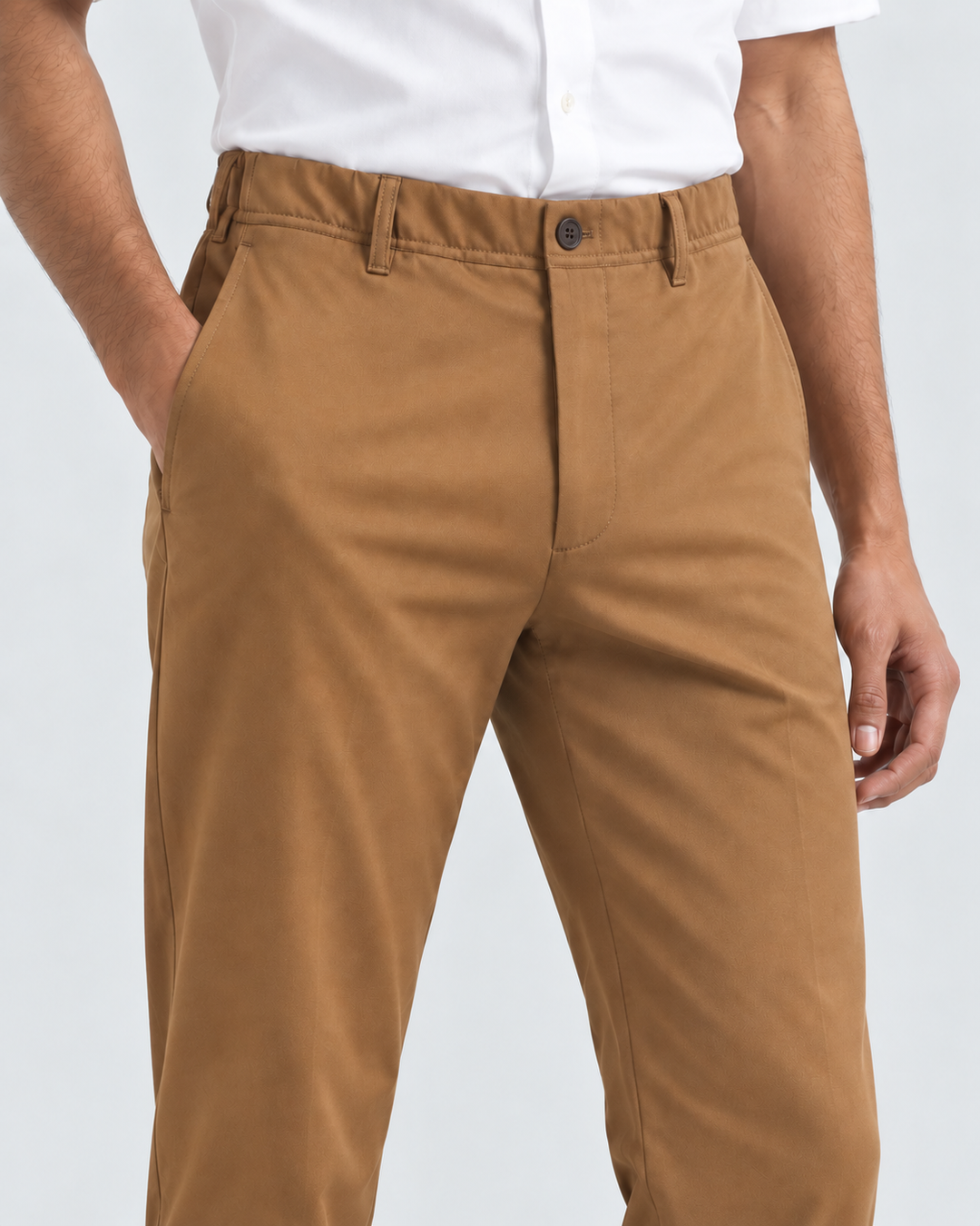 Pantalón Casual Hombre Semi Entubado con Stretch - Purple Rain
