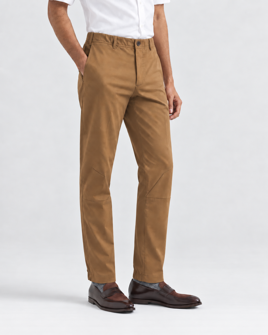 Pantalón Casual Hombre Semi Entubado con Stretch - Purple Rain