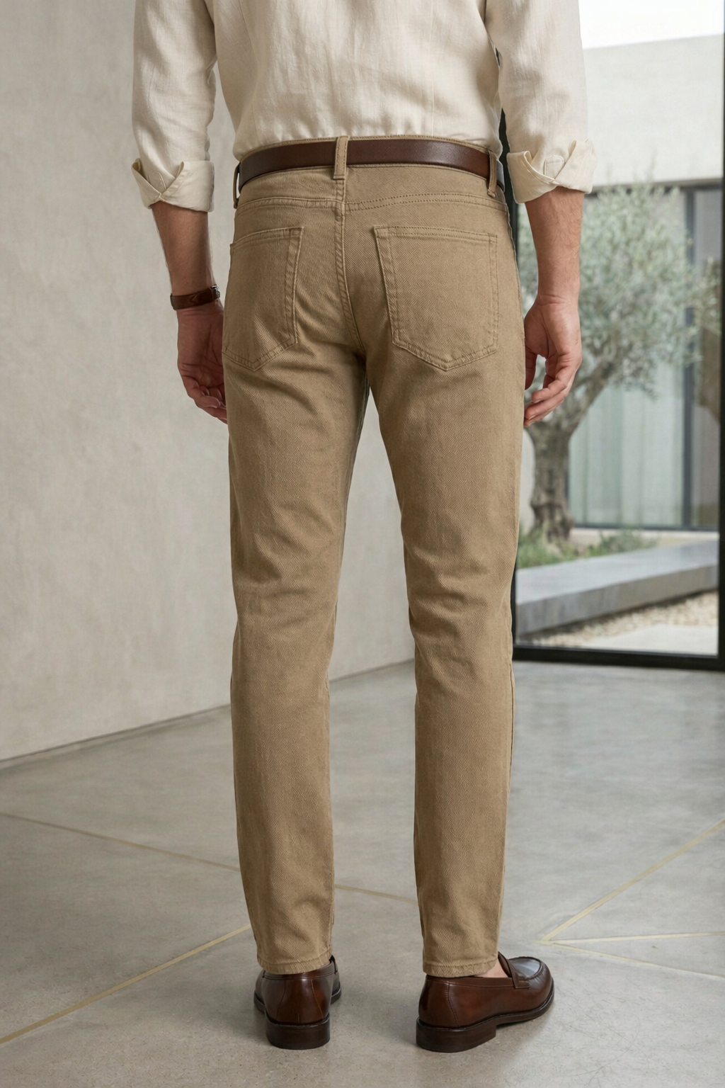 Drill Smart Casual Slim - Purple Rain
