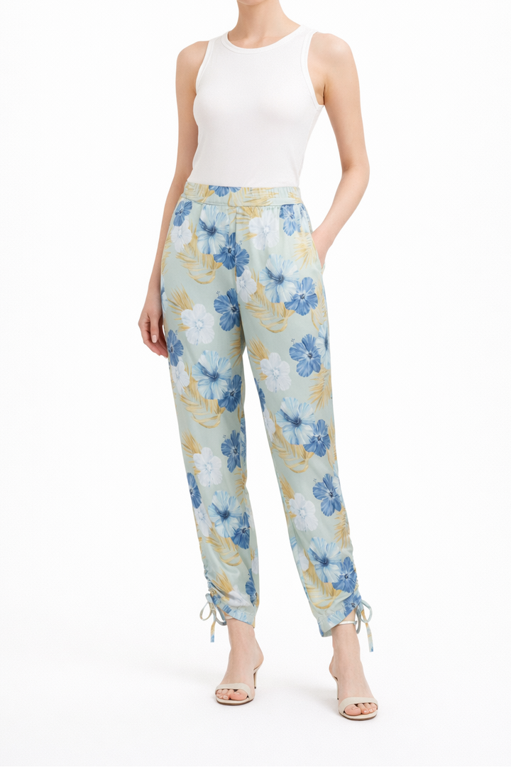 Pantalón Floral - Purple Rain