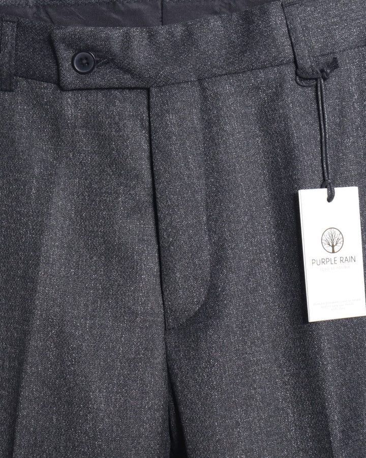 Pantalón tipo paño Sastrero Hombre Recto Gris carbón