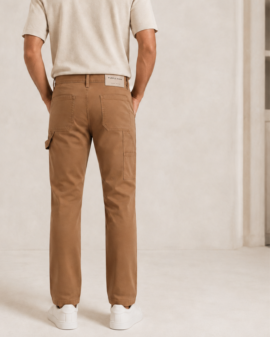 Pantalòn Carpintero Hombre - Purple Rain Pantalón carpintero hombre color tabaco confeccionado en drill de alta calidad con ajuste cómodo y versátil.