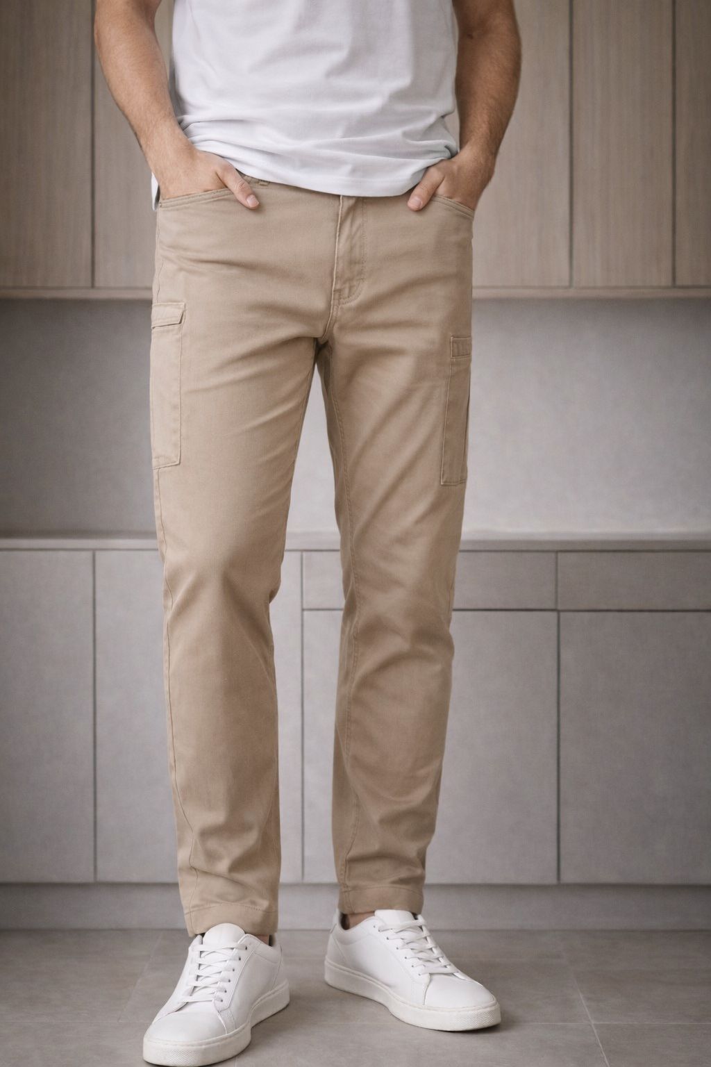 Pantalón Neón Chino Urban - Purple Rain