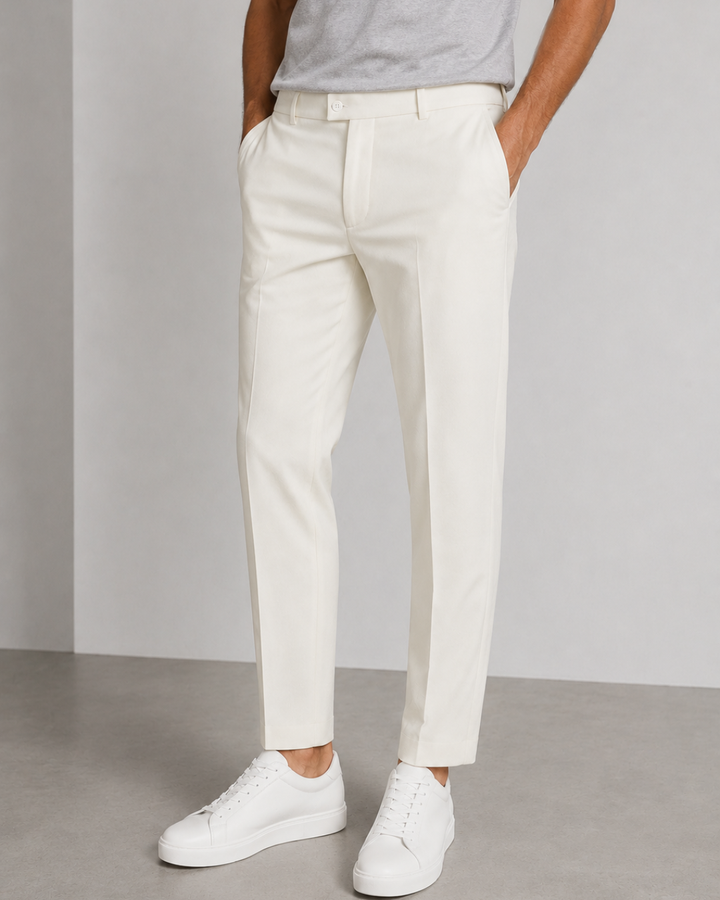 Pantalón Sastrero Textura Tipo Paño Cudo