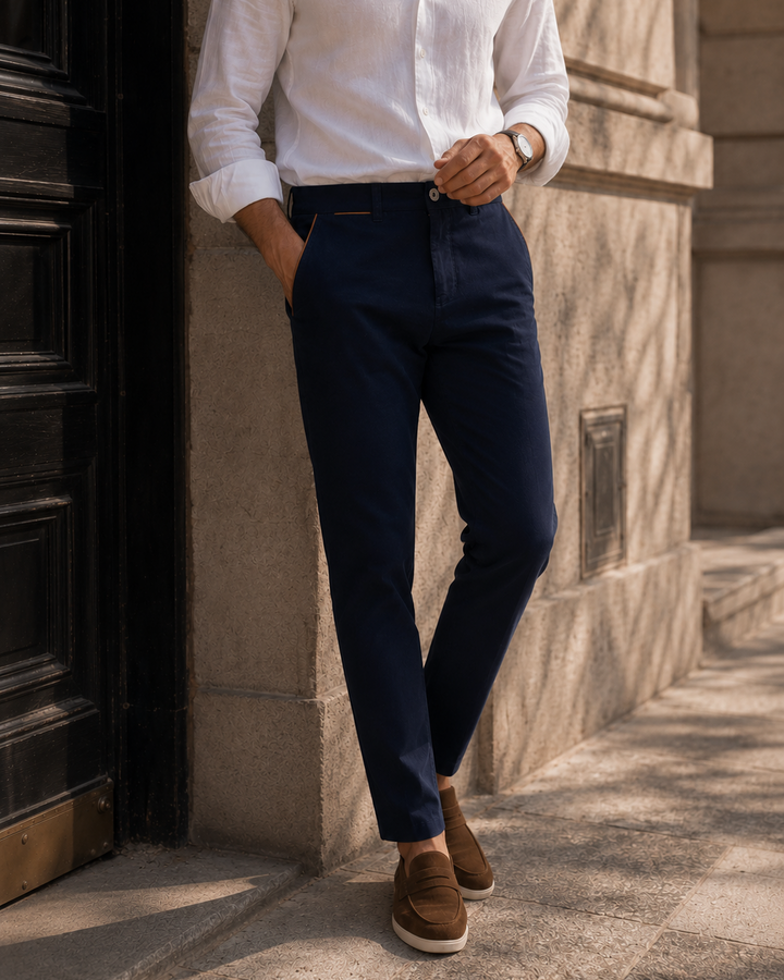 pantalon stretch hombre