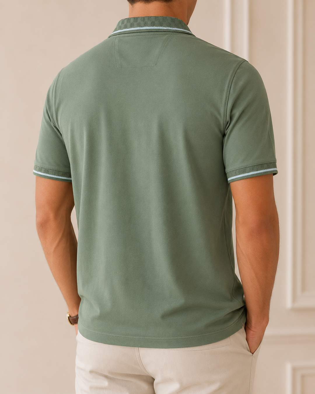 polo tacto frío hombre