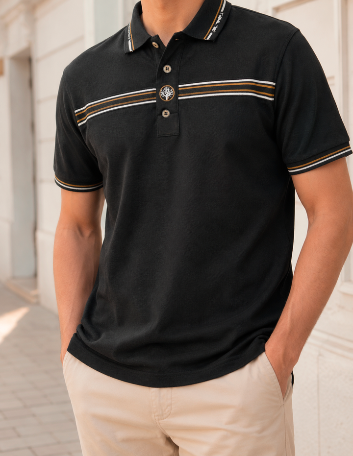 polo sofisticado hombre