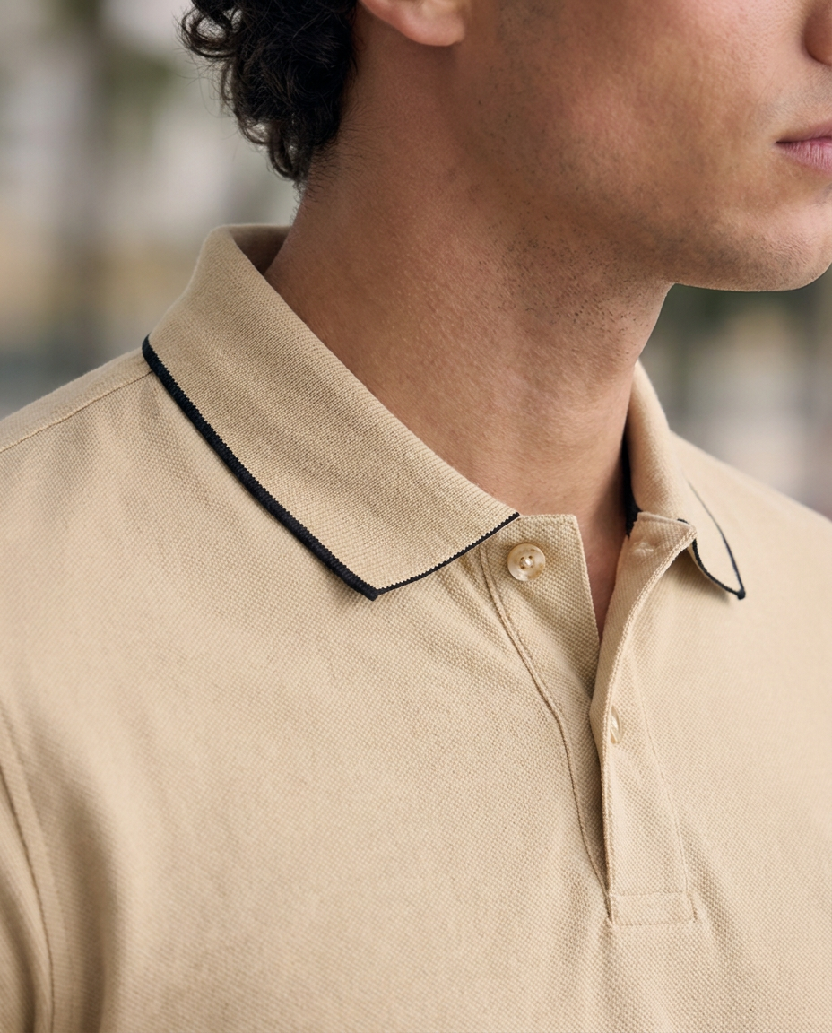 Polo Clásica Hombre en Algodón Pima Peruano Slim fit