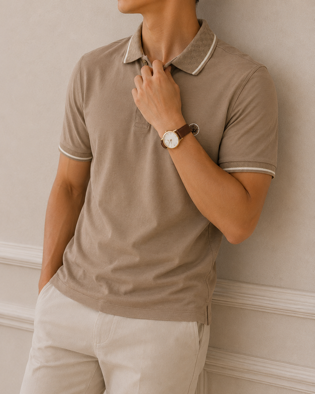 polo 95 algodón 5 spandex