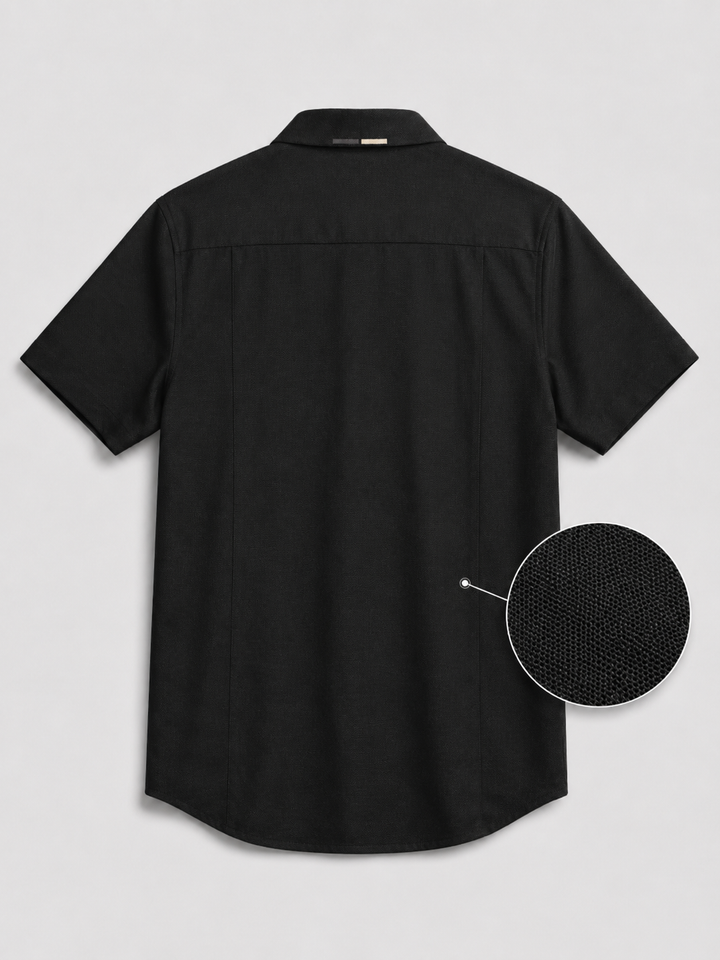 Camisa Riviera de Algodón 100% Ligero Manga Corta