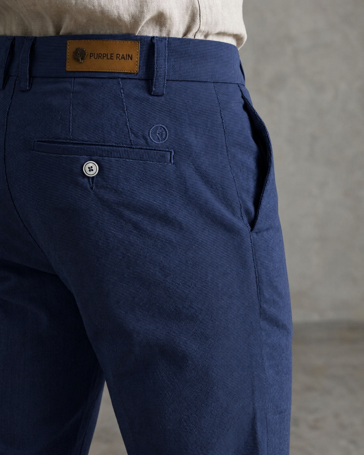 Pantalón Chino Siena Stretch Hombre Azul