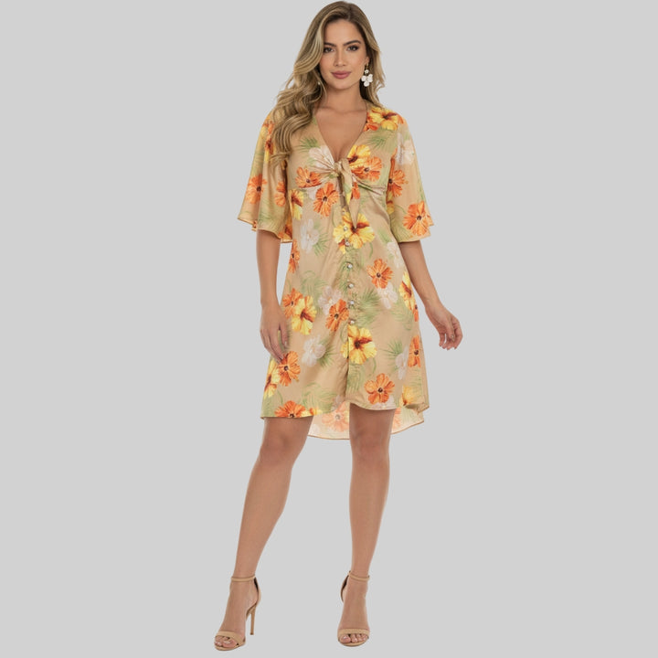 VESTIDO DAMA | FLOWERS