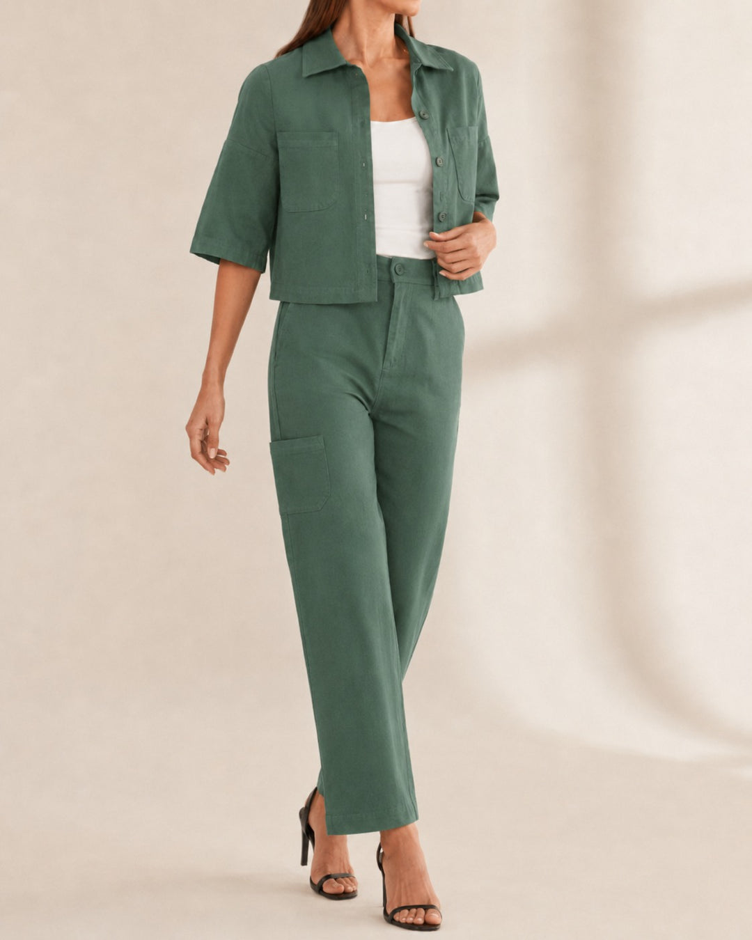 conjunto chaqueta y pantalón