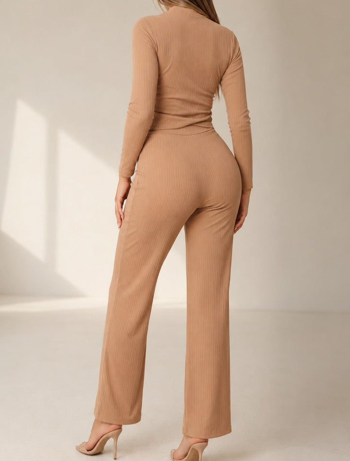 pantalón bota recta mujer