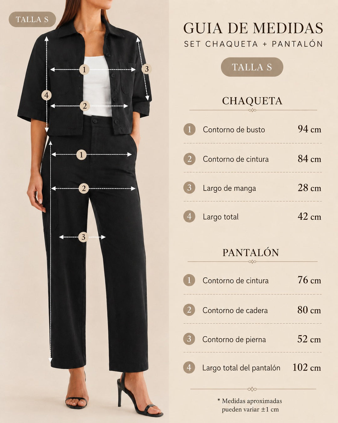 tabla de tallas