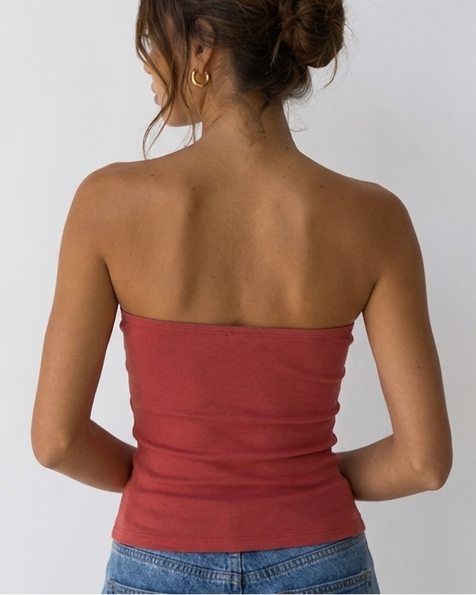 , top strapless mujer tienda online