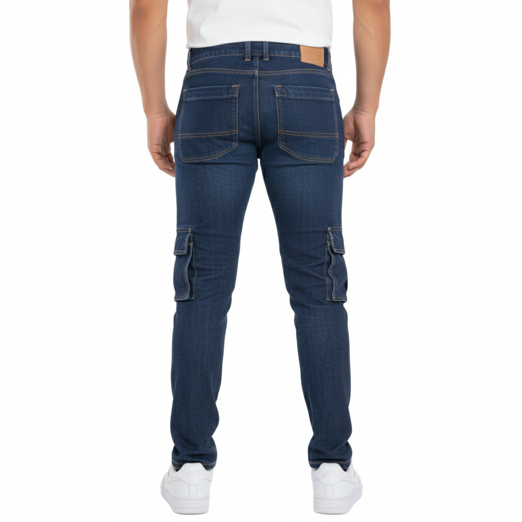 Jean Cargo Slim Stretch