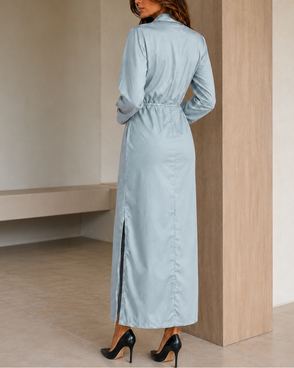 vestido abertura lateral